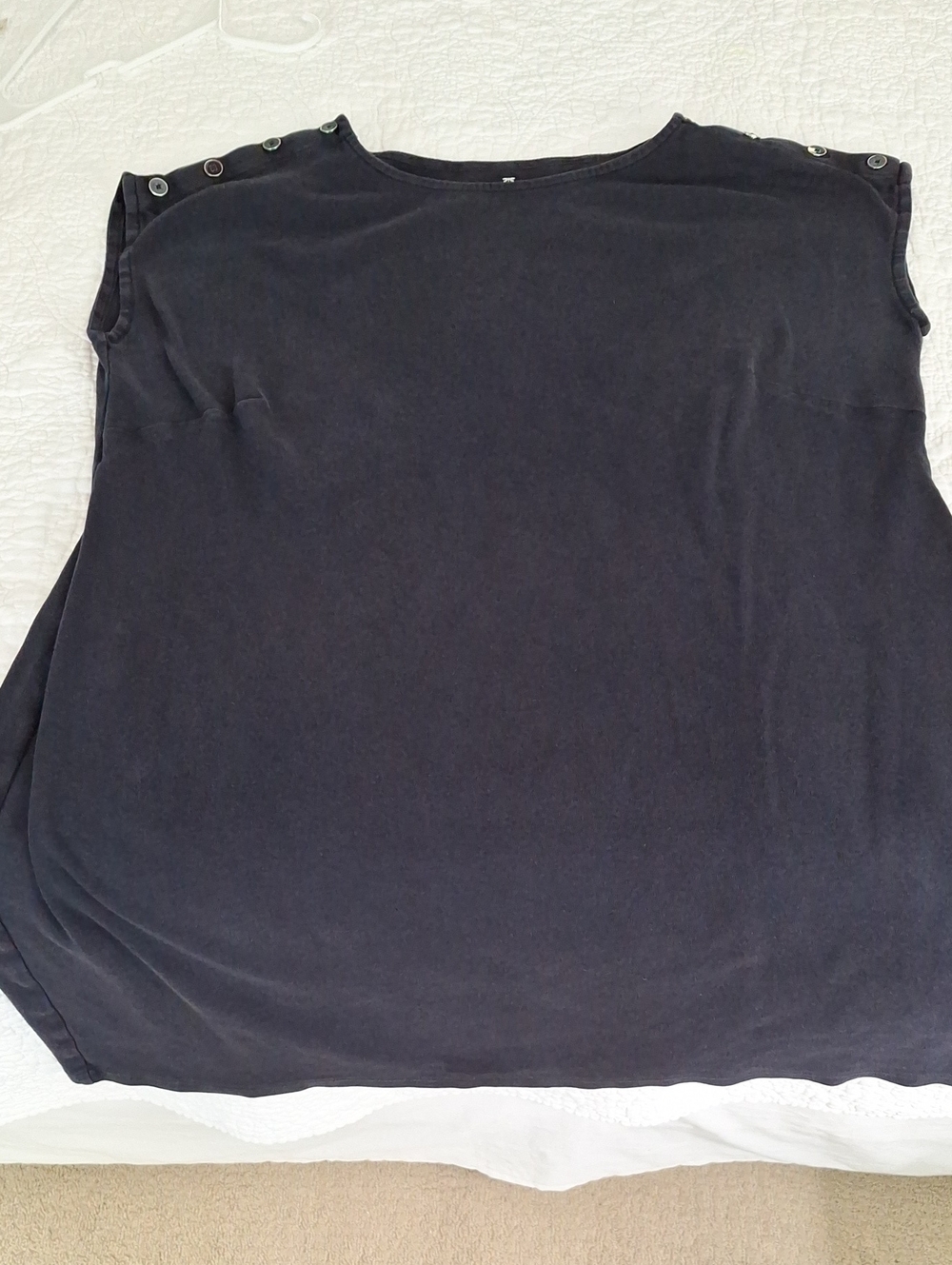 Talbots 2x Navy Blue Dress